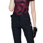 高腰微喇叭女士長褲