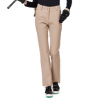 高腰微喇叭女士長褲