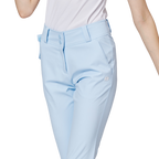 高腰微喇叭女士長褲