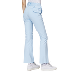 高腰微喇叭女士長褲