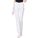 高腰微喇叭女士長褲