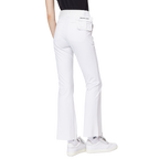 高腰微喇叭女士長褲