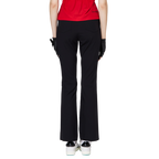 高伸縮性フレアレディースパンツ