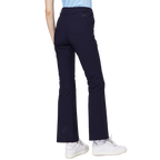 高伸縮性フレアレディースパンツ