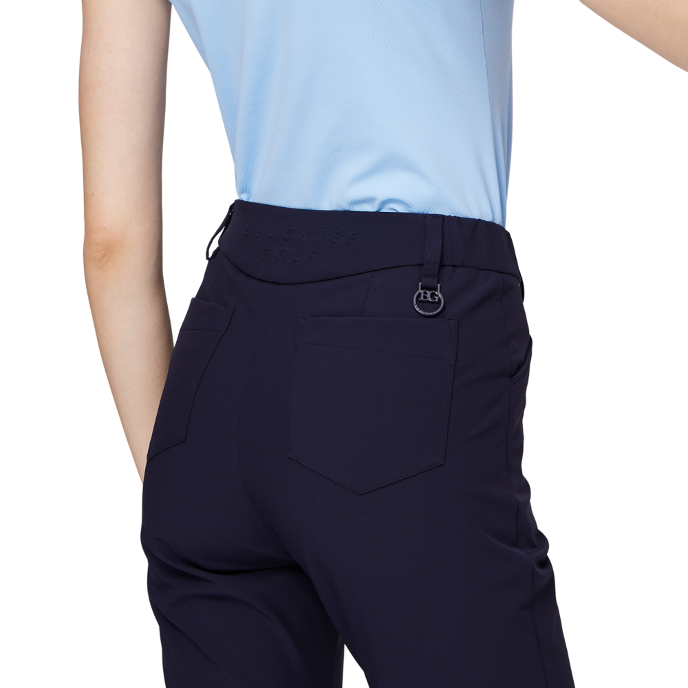 高伸縮性フレアレディースパンツ