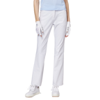 高伸縮性フレアレディースパンツ