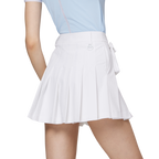 高腰寬折女短裙