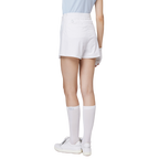 印花高腰A字女短褲裙