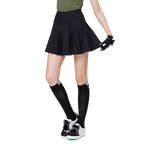 High-waisted women's pleated skirt