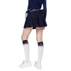 High-waisted women's pleated skirt