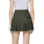 High-waisted women's pleated skirt