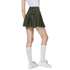 High-waisted women's pleated skirt