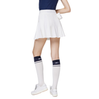 High-waisted women's pleated skirt