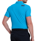 男細竪條短袖(青藍)