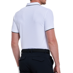 メンズ アイスフィール ジャカード 半袖Tシャツ（ホワイト）