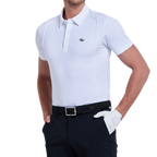 男細珠地短袖(白)