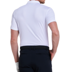 男超薄平紋短袖(白)