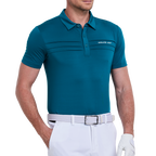 男超薄平紋短袖(墨綠)