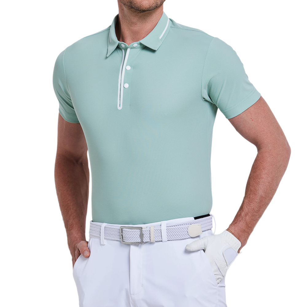 Men's Macaron Short-Sleeve T-Shirt (Emerald Green)