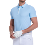 Men's Macaron Short-Sleeve T-Shirt (Sky Blue)