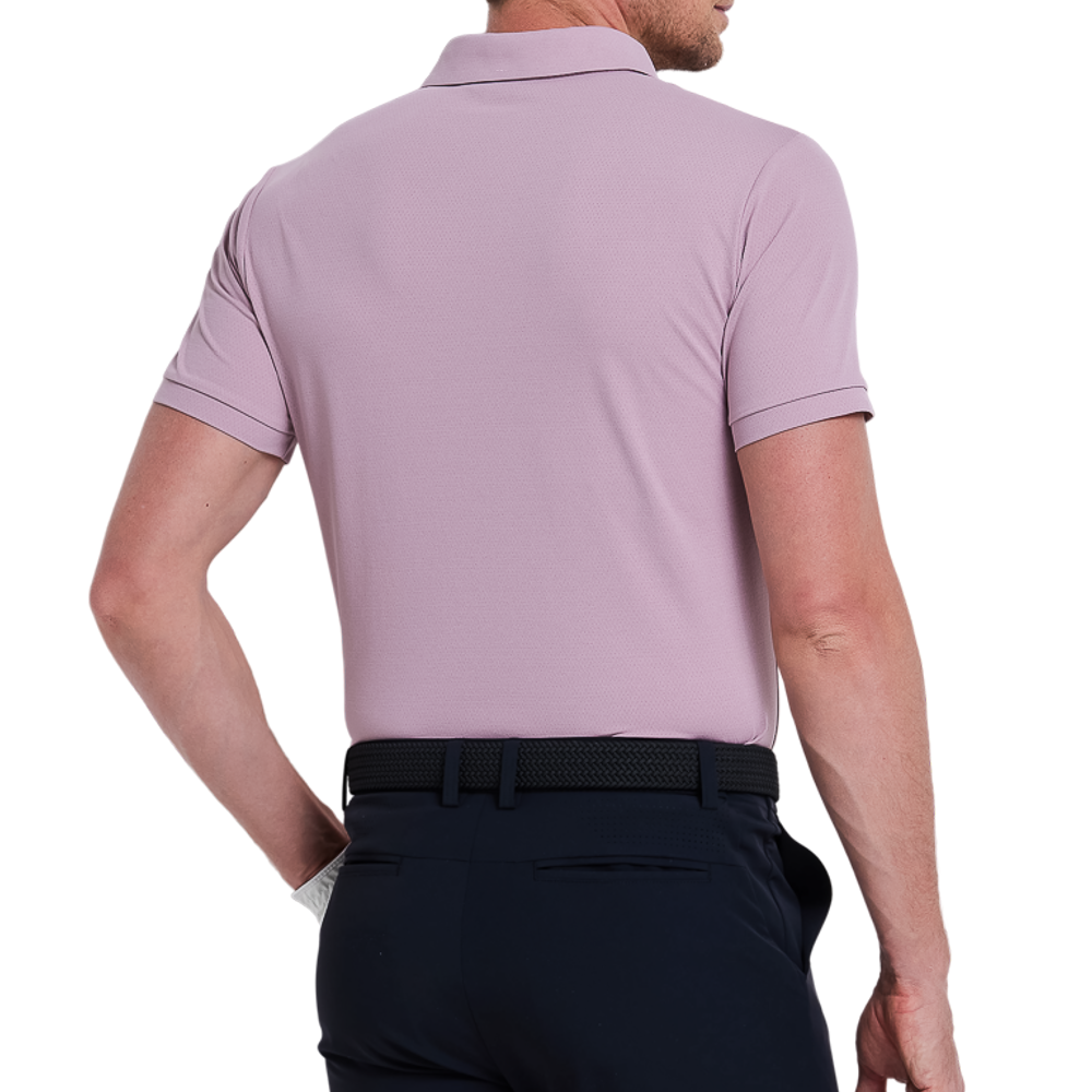 メンズ SORONA ドライ＆通気性 半袖Tシャツ（香り付きパープル）