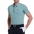 Men's SORONA Dry and Breathable Short-Sleeve T-Shirt (Grey Green)