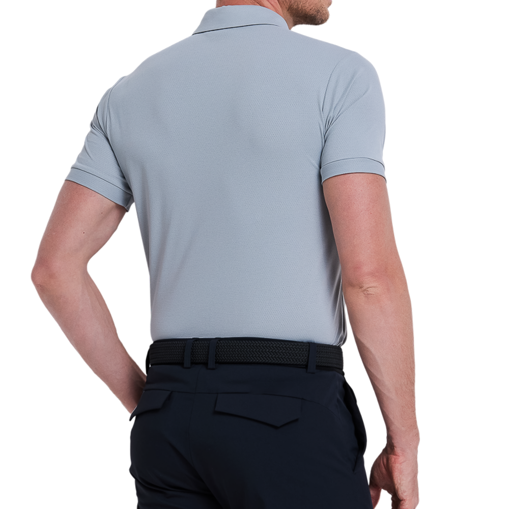 メンズ SORONA ドライ＆通気性 半袖Tシャツ（チタングレー）