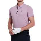 Men's SORONA Dry and Breathable Short-Sleeve T-Shirt (Scented Purple)