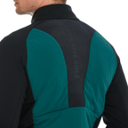 Men's Thick, Cotton-Filled Warm Jacket (Dark Green)