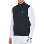 Men's lightweight windproof and water-repellent vest (black)