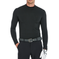 Men's long-sleeved turtleneck undershirt (black)