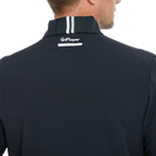 Men's lightweight windproof and water-repellent windbreaker (black)