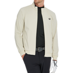 Men's lightweight windproof and water-repellent windbreaker (khaki)