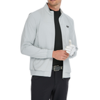 Men's lightweight windproof and water-repellent windbreaker (light gray)