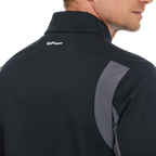 Men's Volcanic Rock Fleece-Lined Warm Jacket (Black)