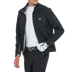 Men's Volcanic Rock Fleece-Lined Warm Jacket (Black)
