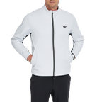 Men's Volcanic Rock Fleece-Soled Warm Jacket (White)