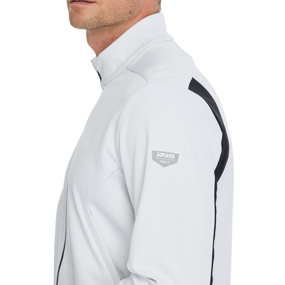 Men's Volcanic Rock Fleece-Soled Warm Jacket (White)