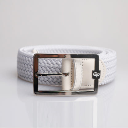 GoPlayer Men's Golf Elastic Belt White