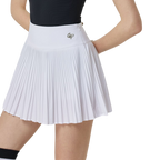 GoPlayer Ladies Golf Pleated Skirt (White)