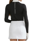 GoPlayer Women's One-Piece Sunscreen Sleeve Jumper (Black)