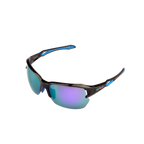 GoPlayer ハーフフレーム サングラス (ブラックフレーム パープルメッキ)