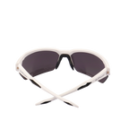 GoPlayer ハーフフレーム サングラス (シルバー メッキ ホワイト フレーム)