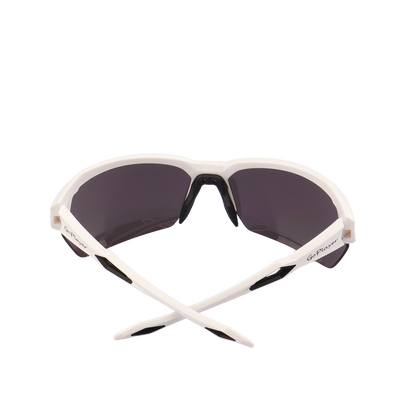 GoPlayer Half Frame Sunglasses (Silver Plated White Frame)