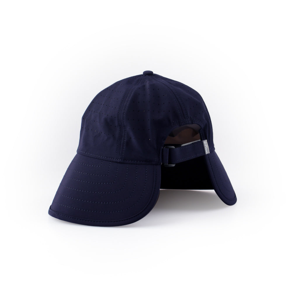 GoPlayer Women's Golf Punching Sunshade Cap (Navy Blue)