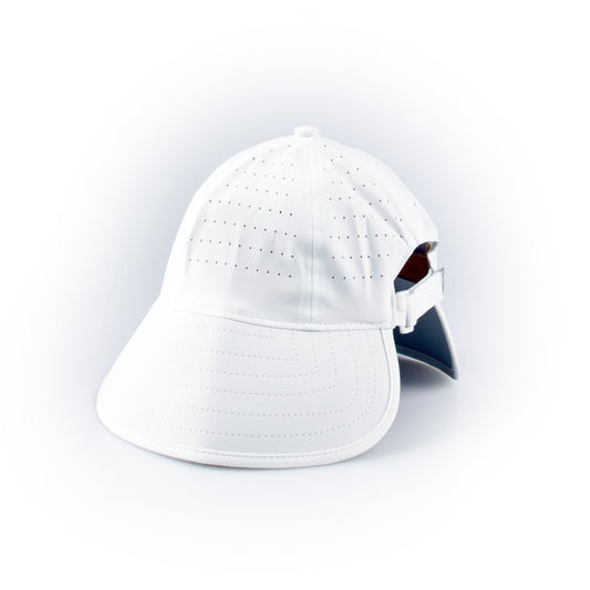 GoPlayer Ladies Golf Punching Sun Visor Cap (White)