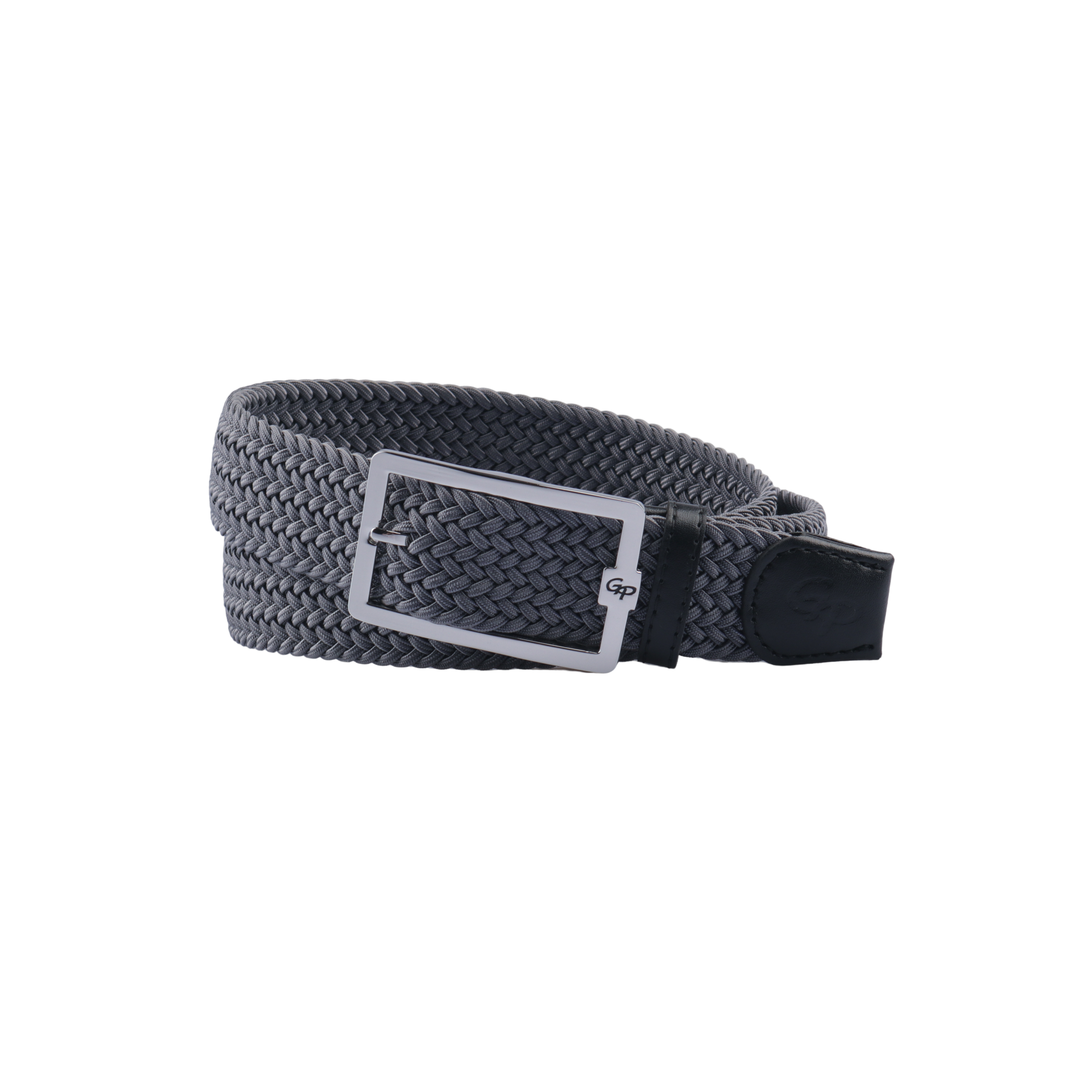 GoPlayer メンズ ゴルフ エラスティック ベルト (グレー)