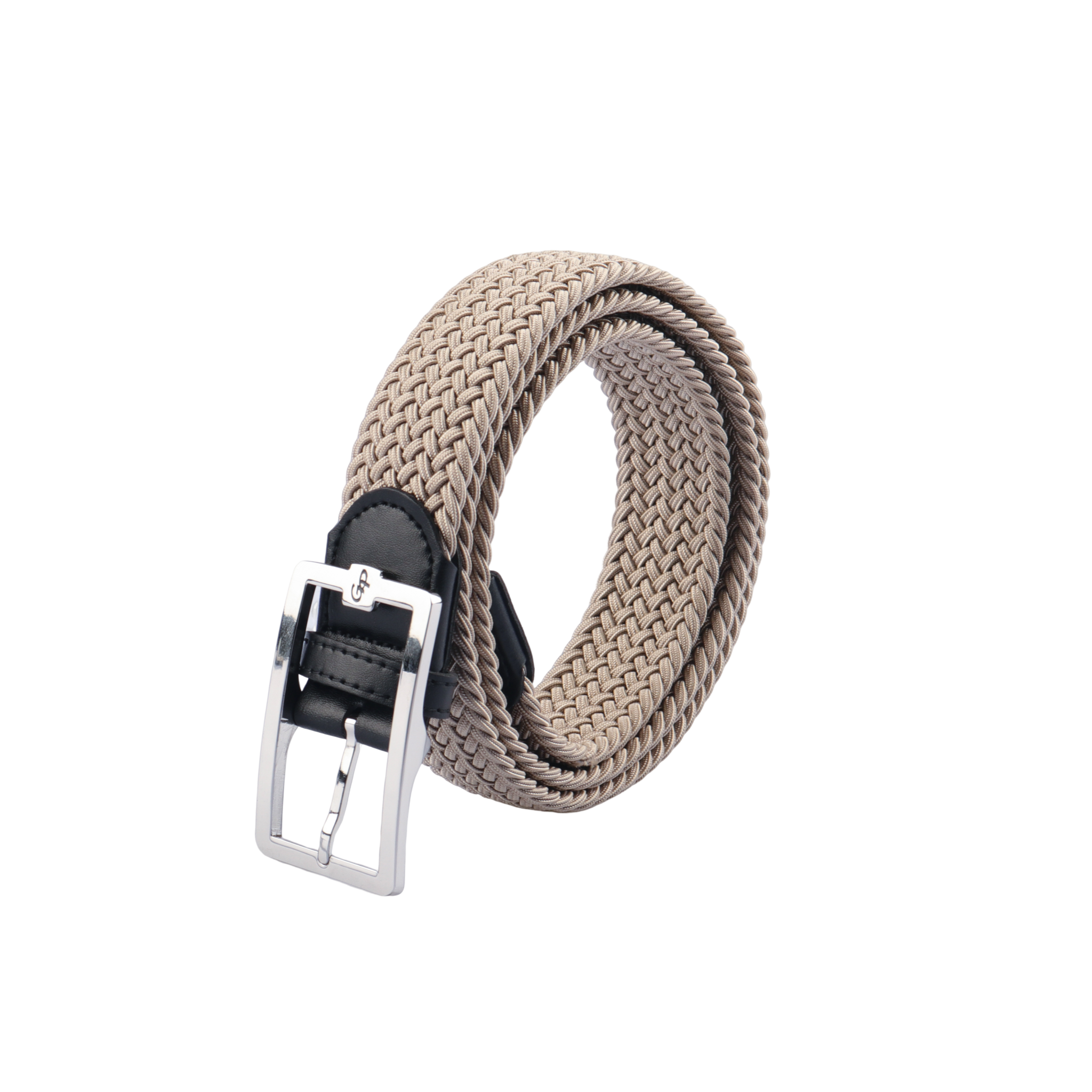 GoPlayer メンズ ゴルフ エラスティック ベルト (グレー)